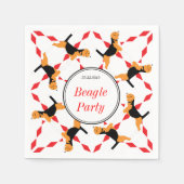 Beagle Napkins Servet (Voorkant)