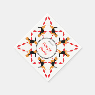 Beagle Napkins Servet
