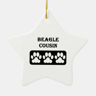 Beagle Neef Keramisch Ornament