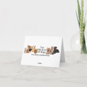 Beagle Note Kaart (Achterkant)