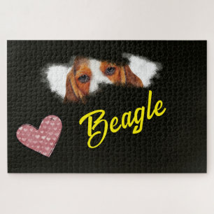 Beagle Ogen Effen Kleur 1000 stukken Legpuzzel