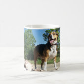 Beagle on the Rocks - Cooper Beagle Coffee Mok (Center)