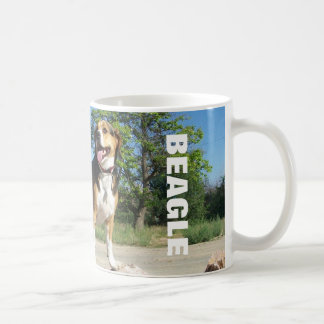 Beagle on the Rocks - Cooper Beagle Coffee Mok