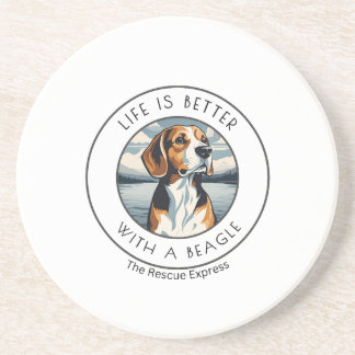 Beagle-Onderzetters Zandsteen Onderzetter