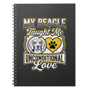 Beagle Onvoorwaardelijke Liefde Hondeneigenaar Notitieboek