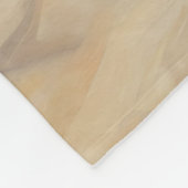 Beagle op het strand, zomercadeau voor hondenliefh fleece deken (Hoek)