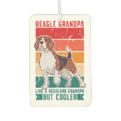 beagle opa als een gewone opa maar koeler luchtverfrisser (Voorkant)