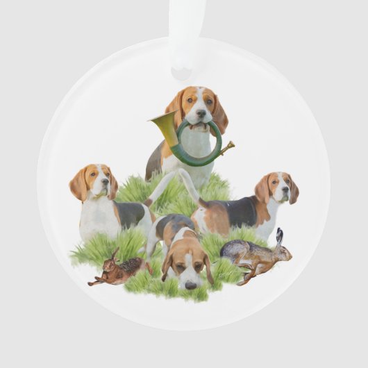 Beagle Ornament (voorkant)