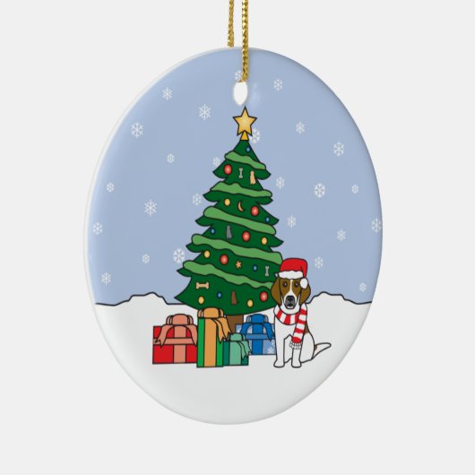 Beagle Ornament (Rechts)