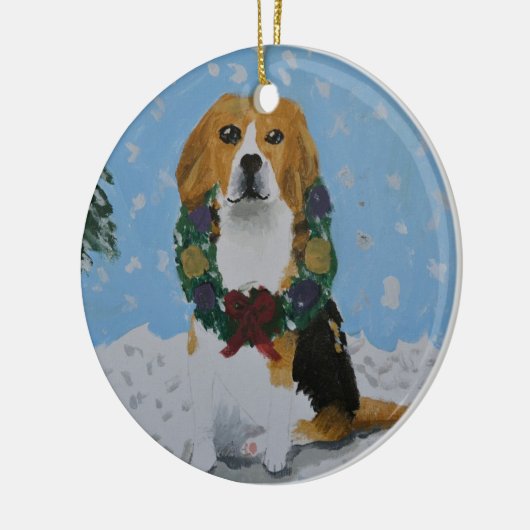 Beagle Ornament (Links)