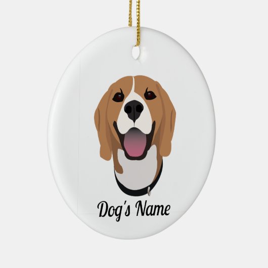 Beagle Ornament (Rechts)