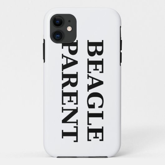 Beagle ouder Case-Mate iPhone case (Achterkant)