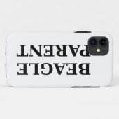 Beagle ouder Case-Mate iPhone case (Achterkant (horizontaal))