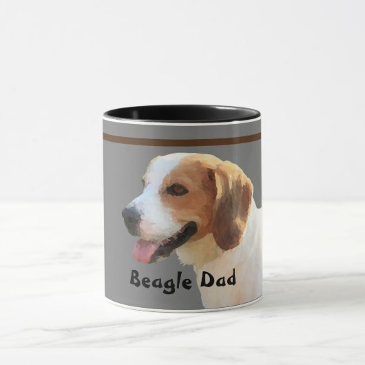 "Beagle Pap" Mok (Midden)