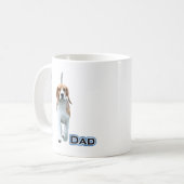 Beagle Papa 4 Koffiemok (Voorkant links)