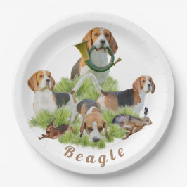 Beagle Papieren Bordje
