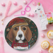 Beagle Papieren Bordje (Feest)