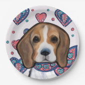 Beagle Papieren Bordje (Voorkant)