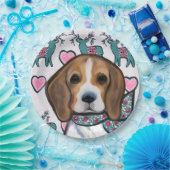 Beagle Papieren Bordje (Feest)