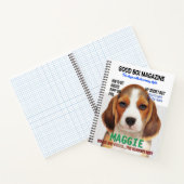 Beagle Parody Magazine Hoesje Notitieboek (Binnen)