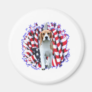 Beagle Patriot Magneet