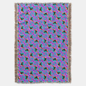 Beagle patroon deken (Voorkant Verticaal)