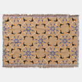 Beagle patroon deken (Voorkant)