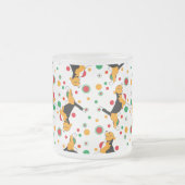 Beagle Pattern Matglas Koffiemok (Center)