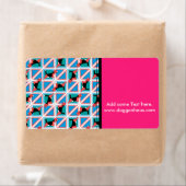 Beagle Pattern Quattrodog Etiket (Insitu)