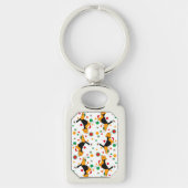 Beagle Pattern Sleutelhanger (Voorkant)
