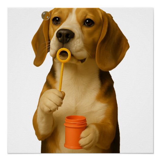 Beagle perfect poster (Voorkant)