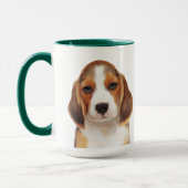 Beagle Personalized Mug Mok (Links)