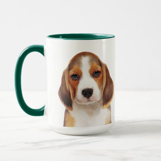 Beagle Personalized Mug Mok (Links)