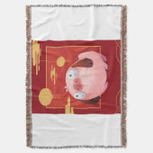 Beagle Pig_Pig Lover Deken (Voorkant Verticaal)
