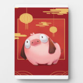 Beagle Pig_Pig Lover Fotoplaat (voorkant)
