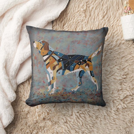 Beagle Pillow - hedendaagse hond Kussen (Deken)