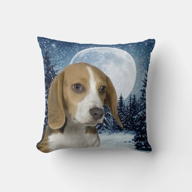Beagle Pillow Kussen (Voorkant)