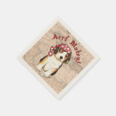Beagle Pirate Servet (Hoek)