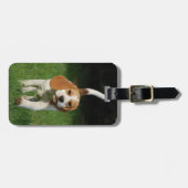 Beagle Plaats uw eigen foto Bagagelabel (Voorkant horizontaal)