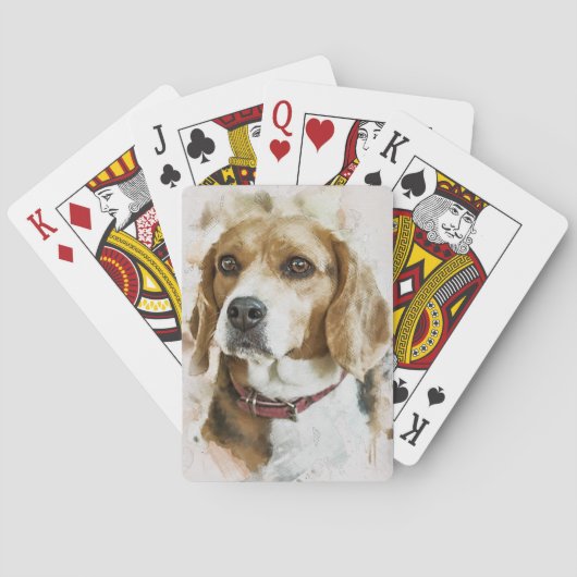 Beagle Pokerkaarten (Achterkant)