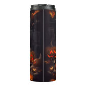 Beagle pompoenen Halloween eng Thermosbeker (Achterkant)