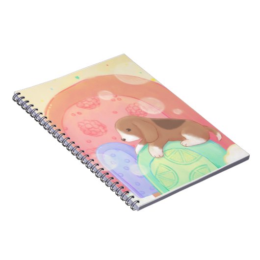 Beagle & Popsicles Notitieboek (Rechterzijde)