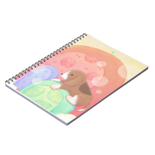 Beagle & Popsicles Notitieboek (Linkerzijde)