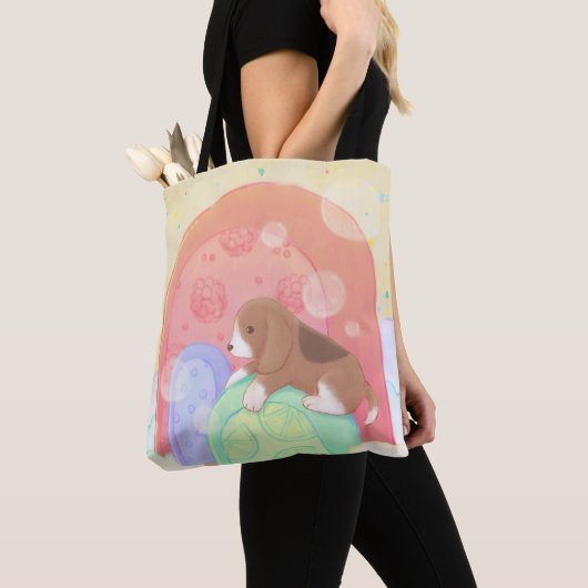 Beagle & Popsicles Tote Bag (Dichtbij)