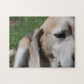 beagle portret legpuzzel (Horizontaal)