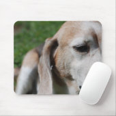 beagle portret muismat (Met muis)