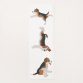 Beagle pose yoga mat (Achterkant)