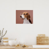 Beagle Poster (Keuken)