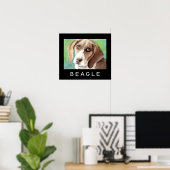 Beagle-Posters Poster (Thuiskantoor)