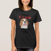 Beagle Proud Dog Mam... mijn Baby is alles T-shirt (Voorkant)